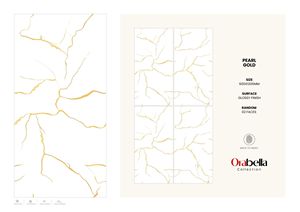 Azulejos de Porcelana de Lujo Refinados 60X120CM 600X1200MM 24X48 Acabado Brillante Formato Grande Superficie Premium Para Interiores Residenciales - Product Image 5