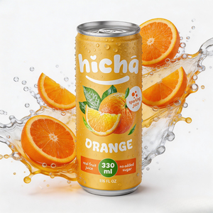 Boisson gazeuse orange pétillante, fabrication directe usine, marque privée OEM, prix bas, approvisionnement en gros pour la distribution - Product Image 1