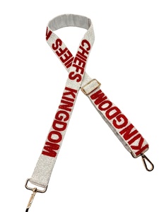 Sacs à main et ceintures en perles HAIL STATE pour femmes, taille personnalisée, finition pailletée, bandoulière pour sac à main, fabriqués à la main par HIBA ENTERPRISES - Product Image 5