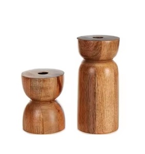 Candle Holder Stand Customized Size Wooden Candle Holder for Home & Table <b>Top</b> Lighting Decoration At Reasonable Price - Product Image 4