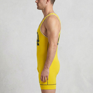 Wholesale Wrestling Jersey for Men Team Wear Men <b>Compression</b> Wrestling Singlet Jersey Sportswear Men Sleeveless Singlet - Product Image 3