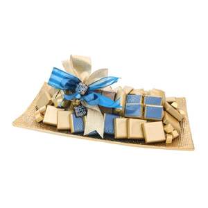 Elegant Circular Metal Serving Tray 16 Compartment Chocolate <b>Gift</b> <b>Box</b> Base Decorative Candy Plate Wholesale Party Centerpiece - Product Image 5