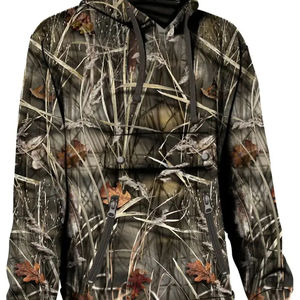 Service OEM & ODM : Sweat-shirt camouflage en coton et polyester pour homme, style vintage, vêtements de chasse, fabriqué au Pakistan. - Product Image 6