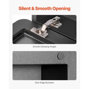 Armadietto per Medicinali con Specchio da Bagno a 3 Strati, 16,5 X 27,5 Pollici, con Cornice in Alluminio e Pubblicità - Product Image 6