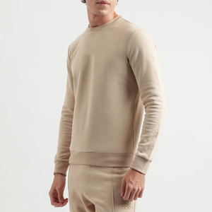 Sweat-shirt à col rond pour homme, en coton 100%, 400 g/m², épais, couleur unie, hiver, design tie-dye, prix bas, logo personnalisé - Product Image 2