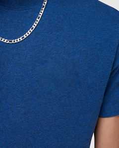 T-shirt Homme Col Rond Manches Courtes Couleur Unie Personnalisé OEM Haute Qualité 100% Coton Coupe Oversize Épaules Tombantes - Product Image 6