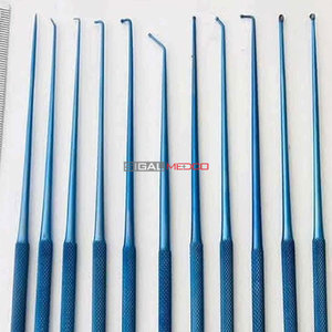 Juego de Microdisectores de 19 Piezas, Acero Inoxidable de Grado Quirúrgico, Kit de Disectores Ortopédicos, Autoclavables, Reutilizables, Precisión Manual - Product Image 4