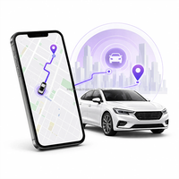 Kit de gestion de flotte intelligent avec lecteur d'empreintes digitales, contrôle de l'allumage et unité de surveillance, module de sécurité du conducteur alimenté par l'IA