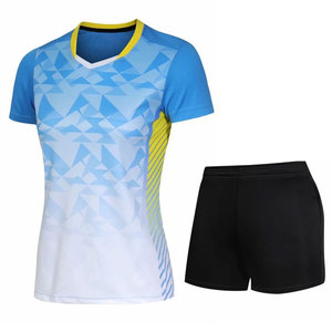 Tenue de volley-ball à séchage rapide, maillot et short respirants pour compétition en salle - Product Image 2