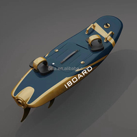 Planche de surf électrique Epp 15KW de puissance, charge maximale de 120 kg, pack complet pour le ski nautique et le wakeboard