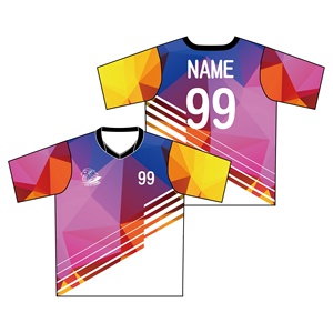 Camiseta de bádminton para hombre y mujer, ropa deportiva de sublimación, fabricación personalizada - Product Image 2