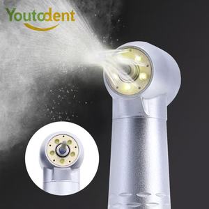 Pièce à <span class=keywords><strong>main</strong></span> dentaire OEM à turbine à air haute vitesse, avec générateur électronique, 5 LED, 5 jets d'eau, sans ombre et cartouche à roulement céramique - Product Image 2
