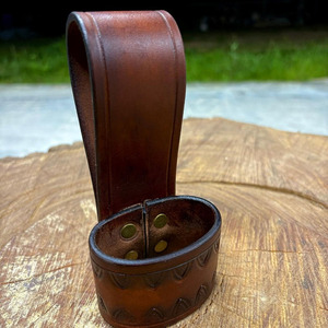 Soporte de cuero al por mayor para martillo, presilla resistente para cinturón de herramientas, para carpintero, construcción, ropa de trabajo premium duradera hecha a mano, en venta. - Product Image 6