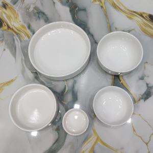 Juego de Tazones de Porcelana Blanca Premium para Aperitivos, Sopas, Salsas y Postres, Vajilla Elegante para Restaurantes u Hoteles - Product Image 3