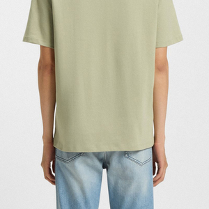 Comfortable Material With Stylish Design With Custom <b>Logo</b> Design And Oversized Fit Men T Shirt Contemporary Casual Style Relaxed - Product Image 6