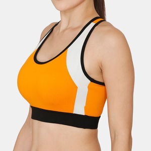 Sujetador Deportivo Reversible Ecológico de Secado Rápido para Mujer, con Relleno, Push-up, Transpirable, Top Corto, Camisetas de Gimnasio, Talla Grande Mediana - Product Image 2