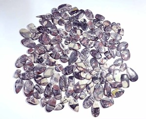 Pierre précieuse naturelle de qualité supérieure en jaspe porcelaine, cabochon, pierre précieuse en vrac, forme mixte, jaspe pour la fabrication de bijoux - Product Image 5