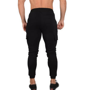 Pantalon de sport pour homme, automne-hiver, pour la gym, le fitness, le crossfit, jogging, survêtement, décontracté, avec plusieurs poches - Product Image 6