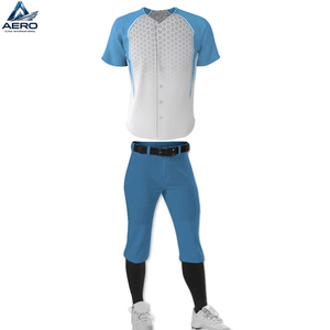 Uniforme de baseball respirant, entièrement personnalisable et sublimé pour équipes professionnelles, à prix de gros, nouveau produit tendance. - Product Image 1