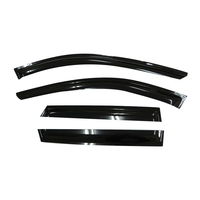 Pare-soleil transparents noirs en acrylique GCS pour Volkswagen Touareg 2002-2010, 4 pièces, déflecteurs de fenêtre, protection des vitres