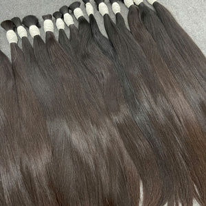 Stock limitado: Extensiones de cabello humano virgen vietnamita de un solo donante – Liso natural, textura sedosa, sin enredos, sin caída - Product Image 2