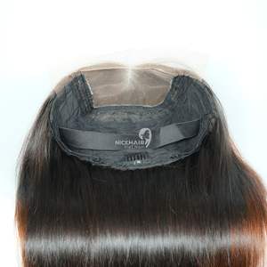 2024 naturel droit complet pour dentelle frontale perruque 100% vietnamien Remy/vierge cheveux humains 13*4 dentelle transparente Style de vague naturelle - Product Image 2