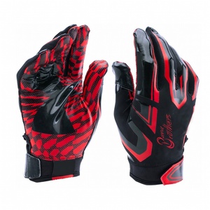 Guantes Acolchados de Fútbol Americano, Protección Cómoda para las Manos, Servicio OEM Personalizado con Característica Adhesiva - Product Image 2