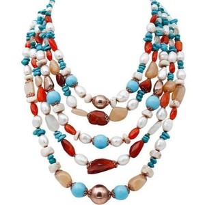 Collier tendance en résine fait main au design attrayant – Bijoux fantaisie et artisanat en résine - Product Image 1