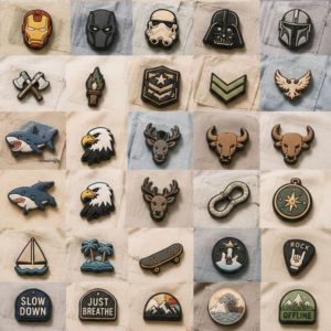 Custom PVC/Rubber 3D Embossed Patches for <b>Hats</b> <b>Bags</b> Clothes Design Wholesale Vietnamese Factory - Product Image 1