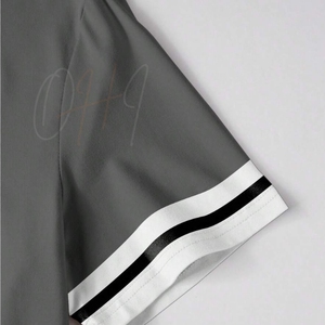 Camiseta Casual Personalizada para Hombre, 100% Algodón, Cuello Redondo, Manga Corta, Ecológica, Transpirable, Estilo Urbano - Product Image 5