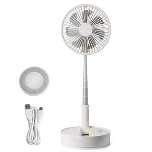 Ventilatore Pieghevole da 8 Pollici con Telecomando a 4 Velocità, Silenzioso, Portatile, Ricaricabile 7200mAh, Spina USA, Ideale per Hotel - Product Image 1