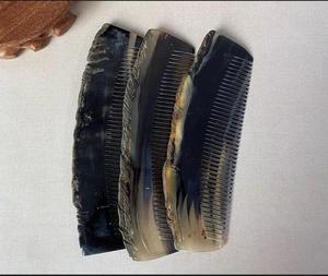 Peigne en corne de buffle pour cheveux Peigne en corne entièrement naturel pour cheveux avec la meilleure qualité Grossiste Offre Spéciale - Product Image 6