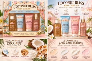 OEM/ODM <b>Body</b> Care <b>Set</b> Wash Lotion <b>Mist</b> & Cream at Wholesale Price with Private Label Holiday Gift <b>Set</b> - Product Image 6