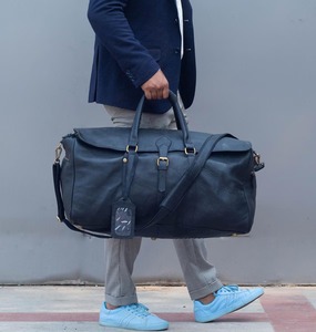 Excellent Quality Leather Travel Bag for Men Duffel Bag for Travel Gym and Overnight Trips Available At Discounted Price - Product Image 3