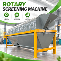 Machine de criblage rotative pour engrais, destinée à la granulation du compost organique et à la classification des matériaux