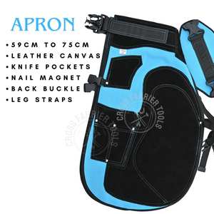 Kit de ferrage pour chevaux en acier inoxydable, comprenant : écarteur de sabots, tablier réglable, pince à sabots, pince à tête, cisaille à sabots, brosse de nettoyage, haute performance - Product Image 3