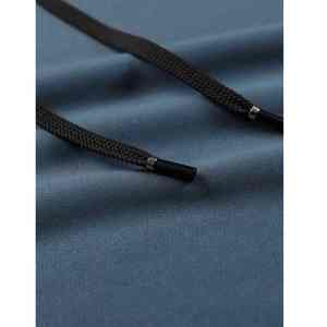 Sudadera con capucha de diseño moderno, de peso pesado, personalizada, unisex, de algodón, estilo urbano, con capucha de piel sintética, para hombre, color azul. - Product Image 4