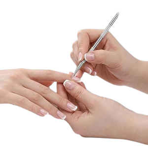 Juego de Herramientas de Acero Inoxidable de Doble Punta para Limpieza de Uñas y Cutículas, 12 cm, Reutilizable, Empujador de Cutículas con Diseño de Doble Cabeza - Product Image 5