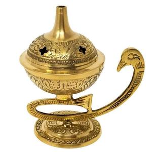 Support de brûleur à motif arabe avec découpes géométriques, pour cuisinière Cezve carrée noire - Product Image 6