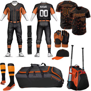 Meilleurs ensembles d'uniformes de baseball respirants en matériaux de qualité supérieure, ensembles d'uniformes de baseball sur mesure pour le sport - Product Image 1