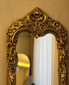 Large Gold Baroque Mirror – Luxury Full Length Wall Mirror for Elegant Entryway Decor - Product Image 4