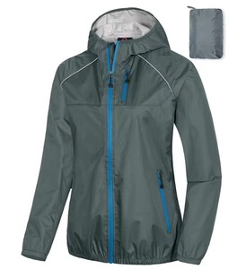Women's <b>Hooded</b> <b>Soft</b> <b>Shell</b> <b>Jacket</b> Water Resistant Zip Fly Polyester Outdoor Wear Regular Fit Solid Color - Product Image 1