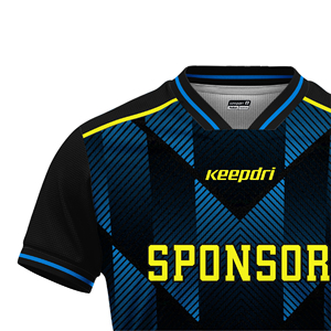 Conjunto de ropa deportiva de fútbol de poliéster de secado rápido para hombres, camisetas de fútbol personalizadas con características transpirables sin costuras, camisetas activas para el momento en que se han ido - Product Image 5