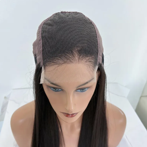 Perruque en cheveux humains vierges brésiliens de haute qualité, avec dentelle frontale HD invisible, pré-épilée, ligne de cheveux naturelle - Product Image 5