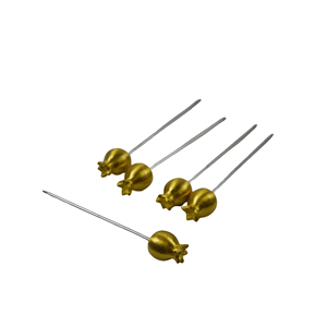 Palillos Creativos para Cócteles de Granada, Palillos de Martini de Acero Inoxidable de Grado Alimenticio, Brochetas Decorativas para Aperitivos de Frutas, Utensilios de Bar para Hoteles - Product Image 2