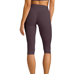 Ladies <b>3</b>/<b>4</b> Cropped <b>Leggings</b> High Waist Workout Pants Stretch Comfortable Gym Yoga Fitness Activewear Breathable Sportswear - Product Image 2