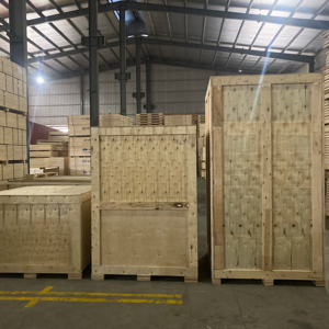 Large Size Plywood Packing <b>Crates</b> for International Shipping Heavy Cargo Wooden Boxes Manufacturer Vietnam - Product Image 1