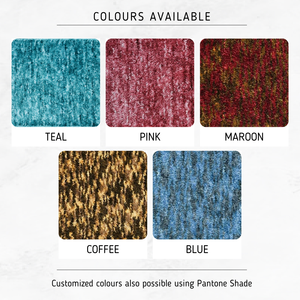 Alfombra de Baño de Microfibra de Excelente Calidad, Hecha a Mano, con Aspecto Sombreado, Atractiva, Antideslizante, con Base de Gel, para Uso en el Hogar, Hotel y Oficina - Product Image 4