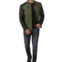 Veste en cuir pour homme, personnalisation de la marque, cuir de qualité supérieure, design moderne, vêtements confortables, prix d'usine OEM, fournisseur en gros