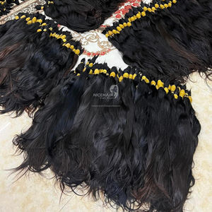 Cabello Vietnamita Virgen de Alta Calidad, Super Double Drawn, Puntas Doblemente Tramadas, Se Puede Decolorar a Rubio, 100g, Proveedor de Vietnam - Product Image 3